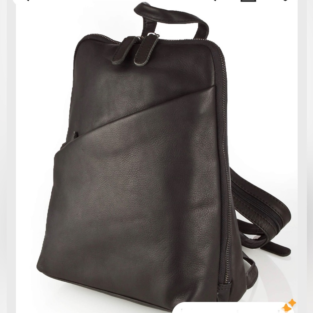 Backpack Sling convertible.  Black. New, never used